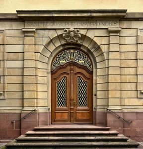 Eingang Palais Erlenbad
